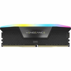 Módulo RAM Corsair Vengeance RGB para Computadora de juegos, Placa Base - 32GB - RGB - DDR5-6400/PC5-51200 DDR5 SDRAM - 64