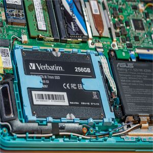 Unità stato solido Verbatim Vi550 S3 - 2,5" Interno - 256 GB - SATA (SATA/600) - 150 TB TBW - 560 MB/s Velocità massima tr