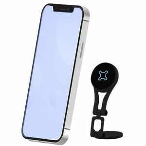 Support Smartphone MOBILIS U.FIX - Horizontale/Verticale - Métal - 1 Unité - Noir - 1 kg Capacité de Charge - Inclinaison,