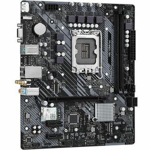 Placa Base de computador de escritorio ASRock H610M/ac - Intel H610 Conjunto de Circuitos Integrados - Socket LGA-1700 - M