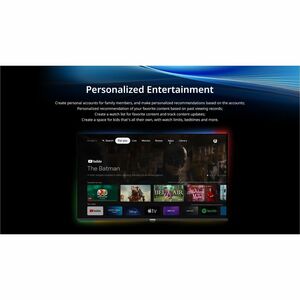 KONIC 376 KKD32GS376AM 32" Smart LED-LCD TV - HDTV - High Dynamic Range (HDR) - Black - HDR10 - Direct LED Backlight - You