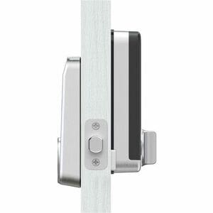 Lockly Visage Zeno Series Facial Recognition Deadbolt (Satin Nickel) - Built-In Wi-Fi - Keyless Entry - Facial Recognition
