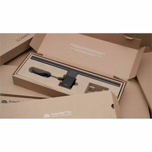 Lumière de moniteur BenQ ScreenBar Pro - Noir - Support pour bureau, Montable sur moniteur - 8,50 W - Ampoule LED Ampoule 
