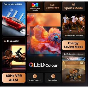 Hisense E7Q 43E79Q. Dimensioni diagonale schermo: 109,2 cm (43"), Risoluzione del display: 3840 x 2160 Pixel, Tipologia HD