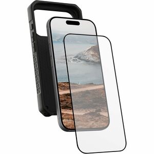 Urban Armor Gear Glass Tempered Glass Screen Protector for Apple iPhone 17 Pro - Ultra Clear - For iPhone 17 Pro - Fingerp