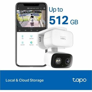 Tapo C216 Indoor/Outdoor Network Camera - Colour - 1 - 12.19 m Infrared/Color Night Vision - H.264 - 2304 x 1296 - 4 mm Fi