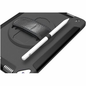 Shield Extreme-X para iPad 9 (7/8) de 10,2" (negro) con correa de mano giratoria
