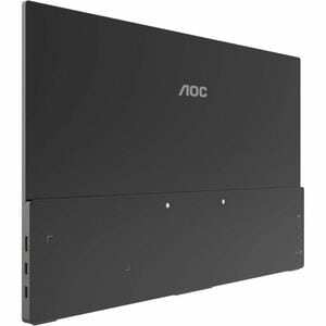 AOC 16T20 15.6in 60Hz FHD IPS Portable Monitor 1920x1080 16:9 5ms 50m:1 Samrt Contrast 230 Nits Mini HDMI/USB-C HDR SPK Tilt