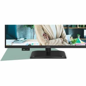 AOC 24P4U 24" Class Full HD LED Monitor - 16:9 - Textured Black - 60.5 cm (23.8") Viewable - In-plane Switching (IPS) Tech