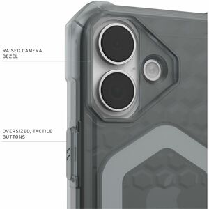 Urban Armor Gear Essential Armor iPhone 17 Case - Ash - For Apple iPhone 17 Smartphone - Hex - Ash - Drop Resistant, Impac