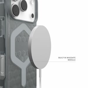 Urban Armor Gear Essential Armor iPhone 17 Pro Case - Ash - For Apple iPhone 17 Pro Smartphone - Hex - Ash - Drop Resistan