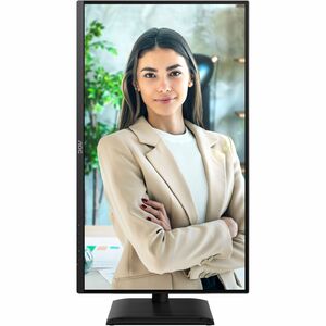 AOC Q27P4U 27" Class WQHD LED Monitor - 16:9 - Textured Black - 68.6 cm (27") Viewable - In-plane Switching (IPS) Technolo