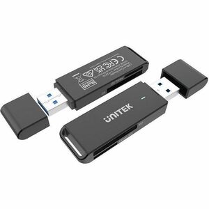 USB3.0 AM to Micro SD/SD Card Reader Black UNITEK Gift Box