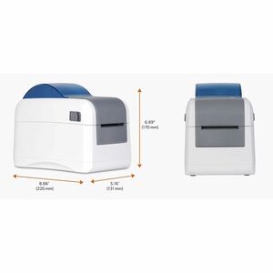 AMBIR LP230 Healthcare Direct Thermal Printer - Monochrome - Label Print - Fast Ethernet - USB - 70" Print Length x 2.12" 