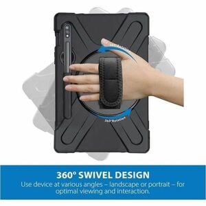 Strike Rugged Rugged Carrying Case Samsung Galaxy Tab S10 FE, Galaxy Tab S10 Lite, Galaxy Tab S7, Galaxy Tab S8, Galaxy Ta