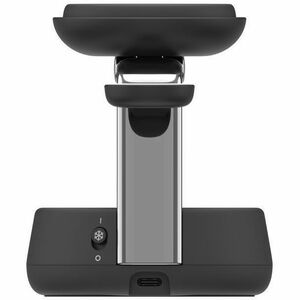 Belkin UltraCharge Pro Induction Charger - Charcoal - For Qi2-enabled Device, AirPod, Smartwatch, Smartphone, iPhone - 30 