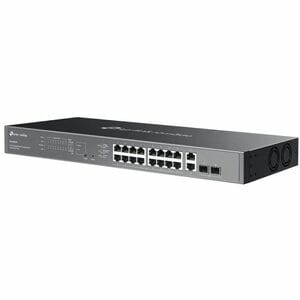 TP-Link Omada ES220GMP 18 Ports Manageable Ethernet Switch - Gigabit Ethernet - 10/100/1000Base-T, 1000Base-X - 2 Layer Su