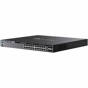 TP-Link Omada SG6428X 24 Ports Manageable Layer 3 Switch - Ethernet, 10 Gigabit Ethernet - 10/100/1000Base-T, 10GBase-X - 