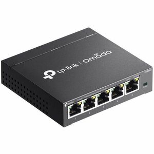 TP-Link Omada ES205G 5 Ports Manageable Ethernet Switch - Gigabit Ethernet - 10/100/1000Base-T - 2 Layer Supported - Twist