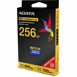 Adata Premier Extreme 256 GB Class 10/UHS-I (U3) V30 microSDXC - 1 - 800 MB/s Read - 700 MB/s Write - Lifetime Warranty