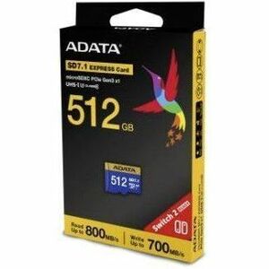 Adata Premier Extreme 512 GB Class 10/UHS-I (U3) V30 microSDXC - 800 MB/s Read - 700 MB/s Write - Lifetime Warranty