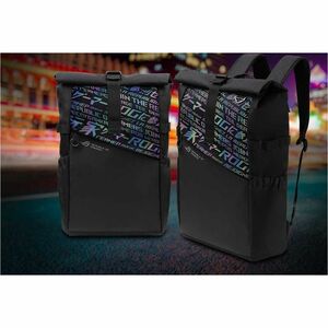 Estuche de transporte Asus ROG BP4701 (Mochila) para 43.2cm (17") a 43.9cm (17.3") Portátil - Negro - Resistente al agua, 