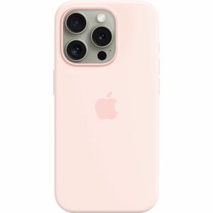 Funda Apple - para Apple iPhone 15 Pro Smartphone - Rosa Brillante - Sedoso, Tacto suave - Resistencia a arañazos, Resiste