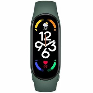 MI Ajustable Correa para reloj - Gancho Adjunto - 255mm Longitud - Oliva - Silicona, Aleación de aluminio, TPU, Aluminio