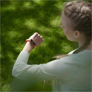 MI Ajustable Correa para reloj - Gancho Adjunto - Naranja - Silicona, Aleación de aluminio, TPU, Aluminio