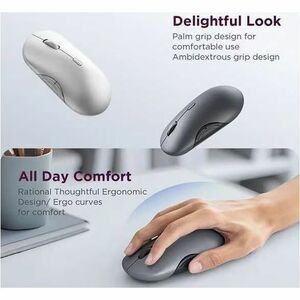 Lenovo 700 Multi-Device Wireless Silent Mouse (Luna Grey)
