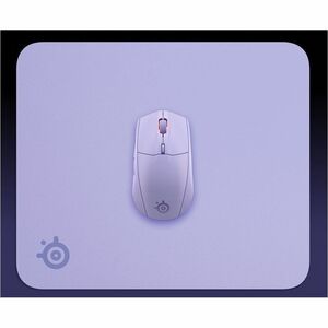SteelSeries QcK Gaming Mouse Pad - 10.63" Height x 12.60" Width x 0.08" Depth - Lavender - Silicon, Rubber - Anti-slip - M