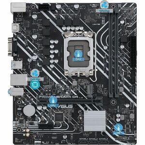 Carte mère de jeux de bureau Asus Prime PRIME H610M-K ARGB - Intel H610 Chipset - Socket LGA-1700 - Micro ATX - Cœur, Pent