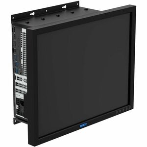 Rack Solutions Mounting Bracket for PC, Monitor - Black - TAA Compliant - 75 x 75, 100 x 100 - VESA Mount Compatible - Col