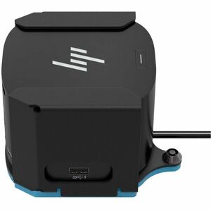 Rack Solutions Mounting Bracket for Docking Station - Black - Horizontal/Vertical - TAA Compliant - Steel - 1