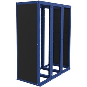 Rack Solutions Side Panel - TAA Compliant - Steel - Black - 44U Rack Height - 711.2 mm Depth