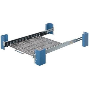 Rack Solutions 1USHL-112 Mounting Shelf for Computer - TAA Compliant - 20.41 kg Load Capacity