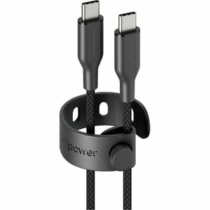 PanzerGlass empower 2 m USB-C Datentransferkabel - Cable for MacBook, iPhone, AirPods, USB Gerät - 480 Mbit/s - Schwarz