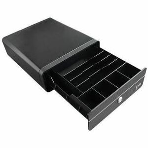 Caja 3nStar CD205 - 3 Billete - 4 Moneda - 2 Posición de bloqueo - Acero Laminado en Frío, Plástico - Negro - 88mm Altura 