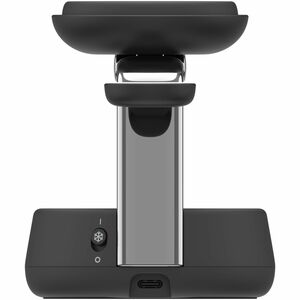 Belkin UltraCharge Pro Induction Charger - Black - For iPhone - Input connectors: USB - Magnetic, Qi2 Certified, Adjustabl