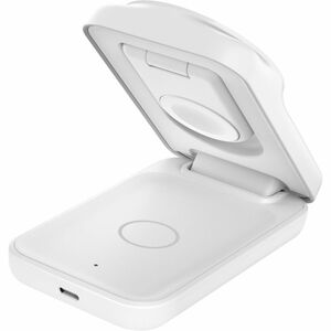 Belkin UltraCharge Induktionsladegerät - Weiß - Faltbar, Magnetisch, Qi2-zertifiziert