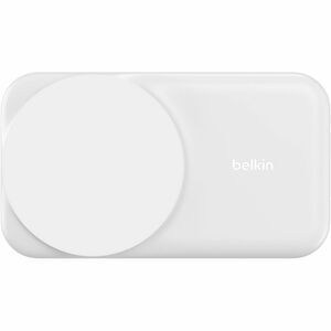 Belkin UltraCharge Induktionsladegerät - Weiß - für Qi2-fähiges Gerät, iPhone, AirPod, Smartwatch - Eingangsstecker: USB -