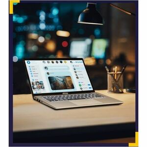 MSI Modern 14 F1M Modern 14 F1MG-427NZ 14" Clamshell Notebook - Full HD - 60 Hz - Intel Core 7 150U - 16 GB - 512 GB SSD -