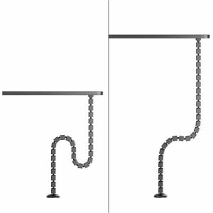 Neomounts Cable Routing - Black - Cable Management Spine - Plastic