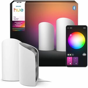 Philips Hue Play Wall Washer - 6.2" Height x 0.3" Width - LED Bulb - Matte Aluminum - Bluetooth, ZigBee - 1035 lm Lumens -