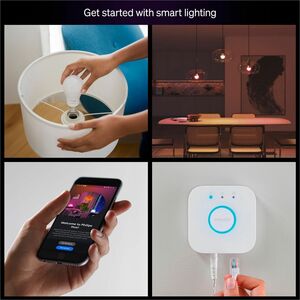 Philips Hue Essential A19 Starter Kit - 4 Pack