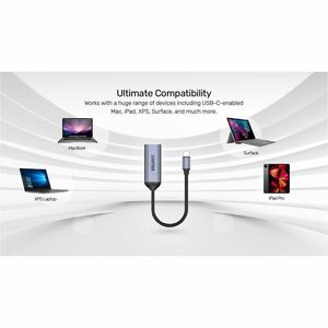 USB-C To DP1.4 8K 60Hz Adapter Space Grey UNITEK Gift Box