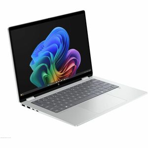 HP OmniBook X FlipNGAI 14 Windows 11 Home 14in Touch screen AMD Ryzen AI 7 16GB RAM 512GB SSD 2K Glacier silver