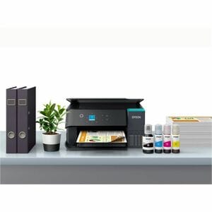 Epson L4360 Wired & Wireless EcoTank Inkjet Multifunction Printer - Colour - Copier/Printer/Scanner - 4800 x 1200 dpi Prin