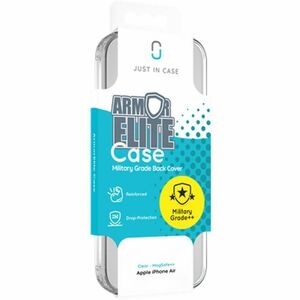 Just in Case Rugged Case for Apple iPhone Air, iPhone 17 Air Smartphone - Clear - Drop Resistant, Impact Resistant, Damage