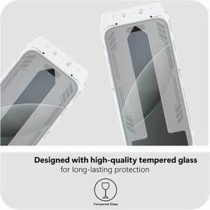 Just in Case Tempered Glass Screen Protector for Apple iPhone 17 Air, iPhone Air - Transparent - 1 Pack - For OLED iPhone 
